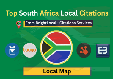 30 High-quality South Africa Local Citations