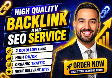 I will build quality backlinks to improve your website SEO