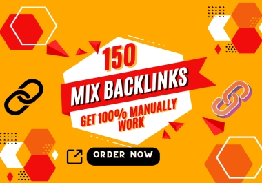 High DA PA SEO Backlinks - Rank Faster with 150 Premium Mixed Link Building