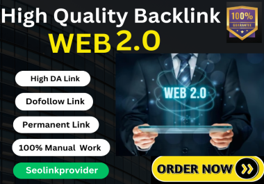 Get 150 High-Quality Web 2.0 Backlinks to Boost Your Website Ranking