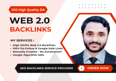 I Will Create 150 High-Quality Web 2.0 Backlinks to Boost Your Website Ranking
