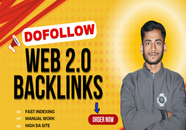 I will powerful web 2 0 backlinks
