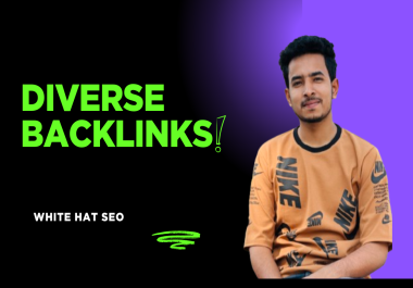 Provide Niche-Relevant 20 Diverse Backlinks for Higher Rankings