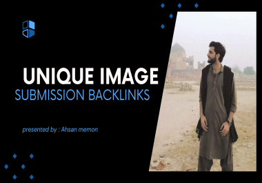 unique 100 image submission backlinks