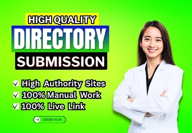 I Will Build Powerful 100 Directory Submission Backlinks for Better Rankings