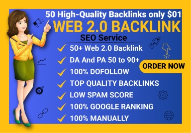 Get powerful 250 WEB2.0 with high quality backlink to rank your website