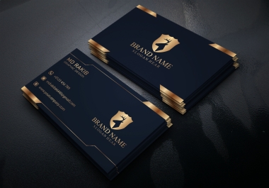 I will create unique and very professional business card design