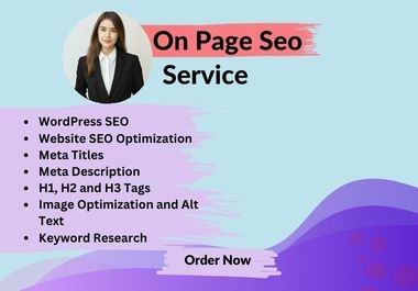 I Will Optimize Your Website or WordPress for On-Page SEO