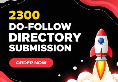 Get 2300 Dofollow Directory Submission Backlinks for Google Ranking
