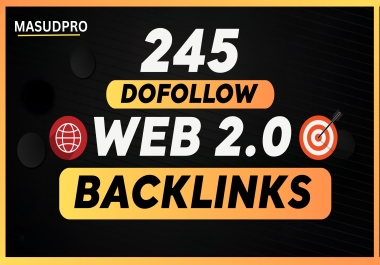245 Powerful Dofollow Web 2.0 Backlinks to Skyrocket Your Google Ranking