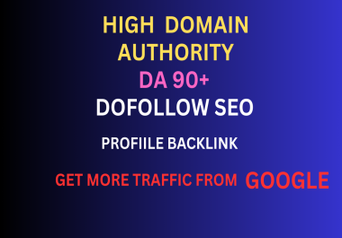 I will create high authority profile backlinks for SEO