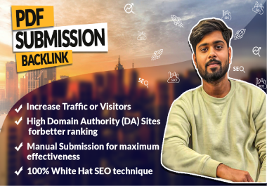 I Will Create 100+ PDF Submission Backlinks,  High-Quality and SEO-friendly
