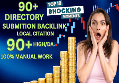 I will do 90 directory submission backlinks