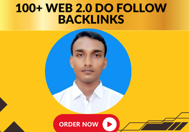 I Will do 100 web backlinks for website