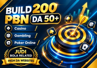 Create Permanent 200 Homepage PBN Backlinks DA 50+ SEO Backlinks
