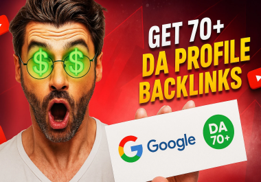 220+ Manual High Authority Profile Backlinks-DA 70+ Guaranteed