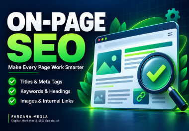 I will optimize your website with keyword-focused on page SEO