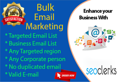I Will Provide Verified Email Lists for Targeted Email Marketing
