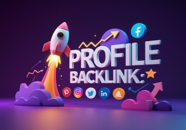 Get 80 High-Quality SEO Dofollow Profile Backlinks from Unique Domains