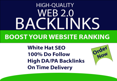 Skyrocket Your Website Ranking with High-Quality Web 2.0 Backlinks