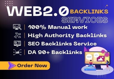 I will provide Authentic 100 Web 2.0 Backlinks By High DA PA
