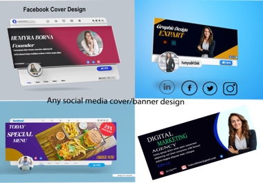 I will design a stunning and unique Facebook cover that perfectly represents your business/personal