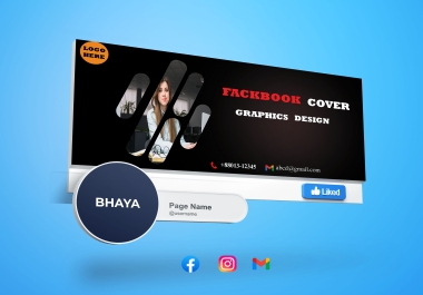 i will create professional graphic design Services- Logos,  Banners,  social media & More