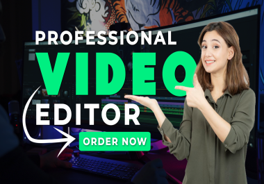 I Will do Fast & High-Quality Video Editing with 24 Hour Delivery