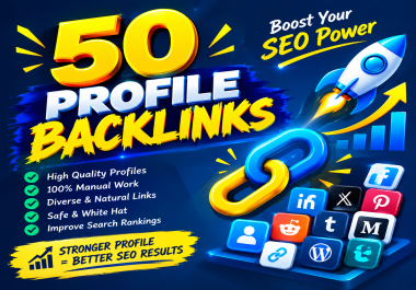 50 Profile Backlinks to Expand Your SEO Link Network