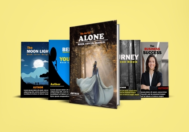 I will design a professional and eye-catching book cover