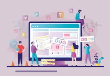 I will designe a responsive HTML CSS website or landing page