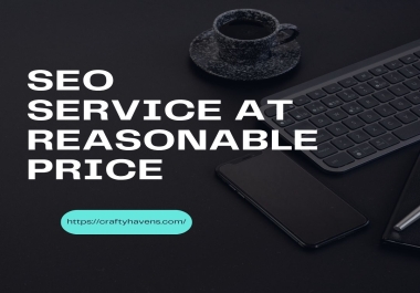 I will provding seo service at reasonable price