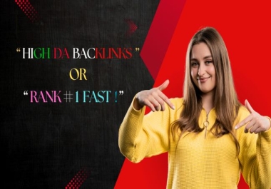 I Will Build 50 High DA SEO Backlinks from Authority Sites to Boost Your Rankings