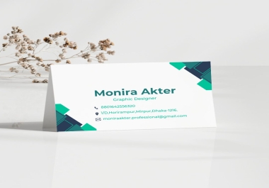 I will create custom business card designs for professionals and startups.