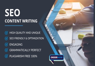 I will do SEO article and content writing