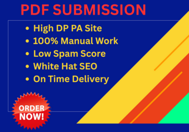 I will increase ranking with 100 PDF backlinks