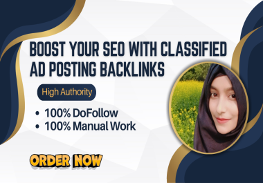 100 Manual Classified Ad Posting for Quality Backlinks
