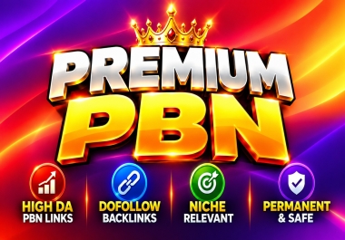 I Will Build 50 Premium PBN Backlinks With High DA Dofollow Links