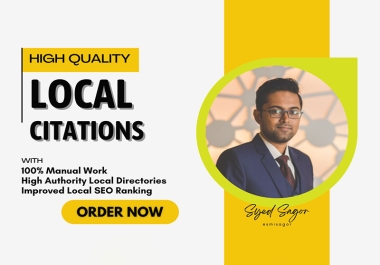 I will do 20 Local Citations for your Local SEO
