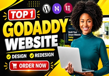Godaddy website design,  wix website design,  squarespace website design,  design hostinger website