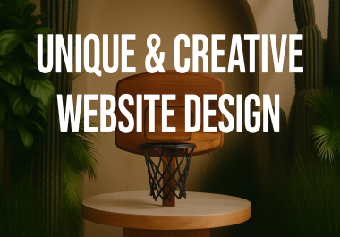 Our agency will design creative,  unique and high quality website UX UI