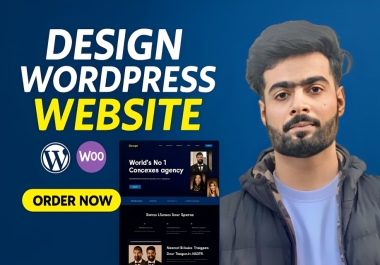 I will create a responsive and user friendly WordPress site