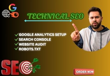 I Will Do Tachnical SEO and Website Audit to Boost Google Ranking