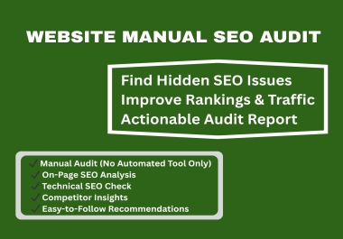 Provide an In-Depth Technical and On-Page SEO Audit
