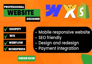 I Will Be Your Wix Website Designer With Fast Delivery and SEO Boost