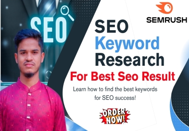 I will find low competition,  high volume SEO keywords and analysis your competitors