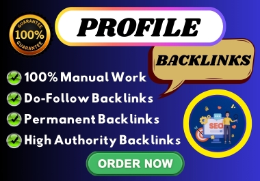 101 High quality Powerful SEO Profile Backlinks