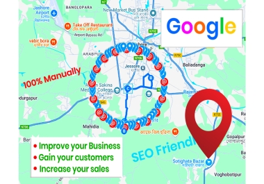 I will do 120 genuine google map citations to improve your local business