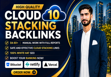 I will create 10 powerful cloud stacking backlinks for local SEO
