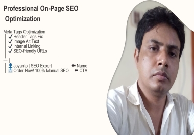 I will do complete on-page seo on your website